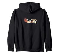 Ninja Eyes & Face in The Shadows Halloween Party Costume Sudadera con Capucha