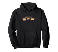 Ninja Eyes & Face in The Shadows Halloween Party Costume Sudadera con Capucha