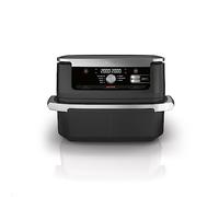 Ninja Foodi FlexDrawer Freidora de aire doble zona con separador extraíble, cajón grande de 10,4 l, 7 en 1, freidora de aire libre de aceite, freír, asar, hornear al horno, crujiente máximo,