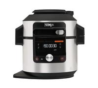 Ninja Foodi MAX Olla eléctrica multifunción con SmartLid, 7,5 l, 12 funciones de cocción en 1, Olla a presión, Freír con aire, Cocción lenta y más, acero inoxidable, OL650EU