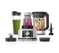Ninja Foodi Power Nutri, Batidora de Vaso, 3 en 1, 1200W, Plateada, CB350EU