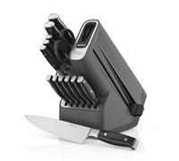 Ninja Foodi StaySharp Taco de cuchillos con afilador integrado, juego de cuchillos de cocina de 14 piezas, K320014EUUK
