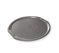 Ninja Foodi ZEROSTICK B30813EUUK - Bandeja para pizza de 33 cm, antiadherente, de acero aluminizado, apta para lavavajillas, color gris