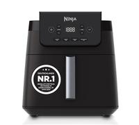Ninja Freidora de aire,6,2 l, Sin aceite, Cajón familiar, Asa, Fríe con aire, Deshidrata, Calienta, Digital, Cocina sin descongelar, Antiadherente, Lava cesta/rejilla en lavavajillas, Negro, AF170EU