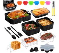 Ninja Freidora de Aire Caliente Accesorios para Ninja Foodi Flexdrawer 10,4 L Freidora de Aire Caliente AF500EU, molde de silicona Freidora de Aire Caliente Accesorios Otros Accesorios Incluidos