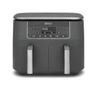 Ninja, Freidora de Aire con Compartimento Doble, Gris Metalizado, DZ300EU