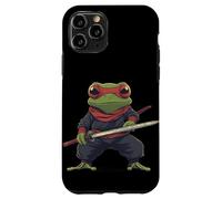 Ninja Frog en una misión secreta para los amantes de los ninjas y el karate Carcasa para iPhone 11 Pro