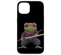 Ninja Frog en una misión secreta para los amantes de los ninjas y el karate Carcasa para iPhone 13