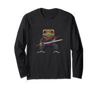 Ninja Frog en una misión secreta para los amantes de los ninjas y el karate Manga Larga
