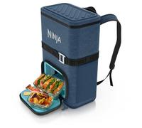 Ninja FrostVault Go para Exteriores, Mochila Nevera de 17 litros con Capacidad para 24 latas y Dry Zone Fría, Azul Marino FF124EUUKNV