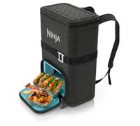Ninja FrostVault Go para exteriores, mochila nevera de 17 litros con capacidad para 24 latas y Dry Zone Fría, gris oscuro FF124EUUKCG