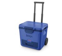 Ninja FrostVault - Nevera con Ruedas y Zona de Secado, cajón de Almacenamiento en seco Integrado para refrigerador de Temperatura