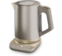Ninja Hervidor de Agua Eléctrico, Hervido Rápido, 1,7 L, Piedra/Dorado | Con Temperatura Regulable, 6 Temperaturas Predefinidas, Función para Mantener Temperatura - KT201EUSTGD