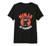 Ninja In Training Party Warrior Boys Girls Kids Camiseta Premium