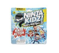 Ninja kidz Mystery Ninja Figures Mystery Set con 9 Personajes para coleccionar, Producto Oficial