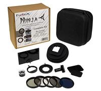 Ninja Kit completo - Creative Universal & Magnetic Accesorios para Smartphones: Ninja Core, Mirage Mirror, Campana de ventana, Campana de lente de 55 mm, 20 lentes macro, adaptador de filtro de 55 mm