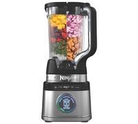 NINJA, Licuadora Detect Power Pro, Capacidad de 72 Oz, Ideal para Smoothies y Bebidas Congeladas, Procesa Alimentos, 1800 Watts, Tecnología BlendSense, Color Negro y Plateado, TB201