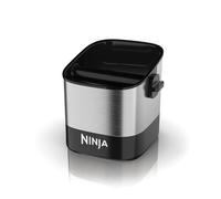 Ninja Luxe Cafe Knock Box, accesorios para máquina de espresso, eliminación de discos fácil y sin desorden, café molido y espresso, base antideslizante, barra extraíble, capacidad para 10 discos de