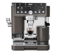 Ninja Luxe Pro Cafetera 3 en 1 para latte, cappuccino, cold brew y espresso con molinillo y espumador de leche integrados, fácil de usar y 5 preajustes automáticos de espuma, bronce, ES701EUBR