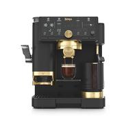 Ninja Luxe Pro Cafetera Beckham para latte, cappuccino, cold brew y espresso con molinillo y espumador de leche integrados, fácil de usar y 5 preajustes automáticos de espuma, negro mate, ES771EUBK