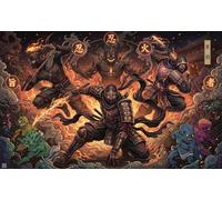 Ninja Matando Fantasmas Puzzle 1000 Piezas Adultos Y Niños,14 Años+,Deco Pared,Anti-estrés,Desafío,Premium,Cartón,Regalo Ideal,Rompecabezas,Relax,Reto,Educativo 38x26cm