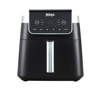Ninja MAX PRO, 6,2 l, freidora de aire sin aceite, cajón cuadrado grande, asar, hornear, familiar, digital, cesta y placa para gratinar antiadherentes y aptas para lavavajillas, gris, AF180EU