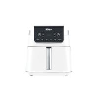 Ninja MAX PRO, Freidora de Aire sin Aceite, 6,2L, Blanco | Cajón Cuadrado Grande, Asar, Hornear, Familiar, Digital, Piezas Antiadherentes y Aptas para Lavavajilla - AF180EUWH