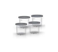 Ninja Tarrinas para CREAMi NC300EU 470 ml – 4 unidades con tapas de colores
