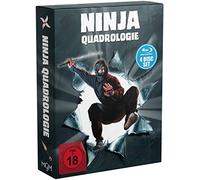 Ninja Quadrologie 1-4 Deluxe-Edition (4 Blu-ray-Digipak im Schuber+32-seitiges Booklet) [Alemania] [Blu-ray]