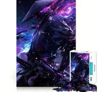 Ninja Samurai Galaxy, Rompecabezas de 1000 Piezas para Adultos, Regalos para Mejorar la Memoria y Relajarse mentalmente, Corte Premium, cálida Sorpresa (50x75cm)