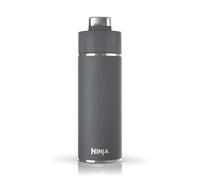 Ninja Thirsti Botella de Agua de Acero Inoxidable 700 Ml, Gris