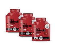 Ninja Thirsti - Gotas de agua con sabor a cola de soda, bajas en calorías, paquete de 3, compatibles con el sistema de bebidas Ninja Thirsti Ultimate, WCFXLCOLAM
