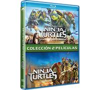 Ninja Turtles 1+2 (Blu-ray) Pack 2 peliculas: Teenage Mutant Ninja Turtles, Teenage Mutant Ninja Turtles Fuera de las Sombras