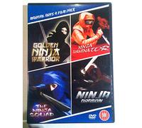 Ninja warrior + Ninja Terminator + Ninja Dragon + Ninja Squad - Kung Fu - DVD