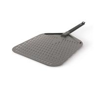 Ninja Woodfire Pala para Pizza de 30 cm, Ligera y Perforada, Negro | Para Horno Eléctrico de Exterior, Resistente al Óxido - XSKPZPLEU
