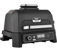 Barbacoa eléctrica XL Ninja Woodfire con Ahumador (Incluye Termómetro de cocción) OG850EU