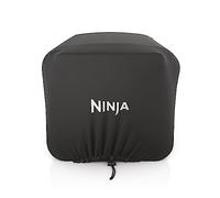 Ninja XSKOCVR Funda premium, compatible con horno de leña para exteriores (serie OO100), cordones ajustables, resistente a los rayos UV y al agua, ligero, negro, 18.9 x 17.9 x 15.16 pulgadas