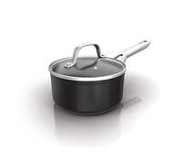 Ninja ZEROSTICK Essentials C10218UK - Cacerola de aluminio forjado de larga duración, compatible con inducción, apta para horno hasta 260 °C, color negro