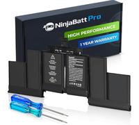 NinjaBatt Batería A1618 para Apple MacBook Pro Retina 15" [Año de Mediados de 2015 Solamente] A1398 - Alta Capacidad [11,36 V/99,5 WH]