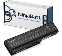 NinjaBatt Batería para Toshiba PA3817U-1BRS L750 L755 A660 C660 L655 L650 L670 C650 P750 L735 PA3817U-1BAS L635 L750D L755D PA3819U-1BRS A665 L775 L655D - Alto Rendimiento [6 Celdas/4400 mAh/48 WH]