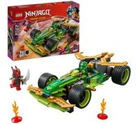 LEGO Ninjago Coche de Carreras con Motor de Carga Manual de Lloyd de Juguete, Juego Ninja con 2 Minifiguras, Armas y Catanas, Regalo para Niños y Niñas de 7 Años o Más 71828
