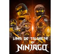 Ńinjago libro de colorear: Un gran regalo para niños y niñas con 30 páginas para colorear premium para que niños y adultos coloreen con lugares y personajes mágicos.