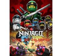 Ńinjago livre de coloriage: 30 pages à colorier de qualité supérieure pour enfants et adultes à colorier avec des lieux et des personnages magiques. Un super cadeau pour garçons et filles