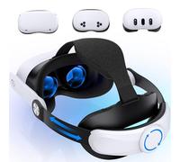 NinjajoyOX Correa para la cabeza para Meta Quest 3S/Quest 3/Quest 2, correa ajustable Elite de repuesto para mayor comodidad para auriculares VR con cojines suaves para la cabeza