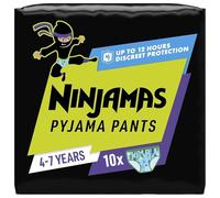 Pampers Ninjamas Pyjama Pants 4-7 Años Verde Talla 7 10uds