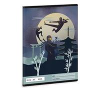 Ninjas en la Oscuridad: Cuaderno liso - A5