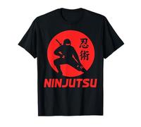 Ninjutsu Artes Marciales Japonés Ninja Kanji Stealth Training Camiseta