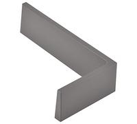 NINKA 2283.91 10111 Connect L-Element-Separador Izquierdo pequeño para la división Abierta del cajón, plástico Gris Oscuro, Plata