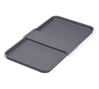 NINKA eins2top 5010.11 41514 - Tapa individual grande para cubo de basura (plástico, 25/35 L), color gris oscuro y plateado