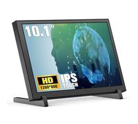 NinkBox 10.1 Pulgadas Raspberry Pi Pantalla Táctil, 1280 x 800 IPS Display, Monitor HDMI Portátil Touchscreen con Soporte para Raspberry Pi 5/4B/3B+ y Win7/8/10/11
